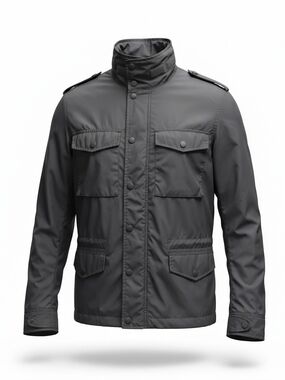 ASPESI | Mini Field Nylon Jacket Black Sz MEDIUM
